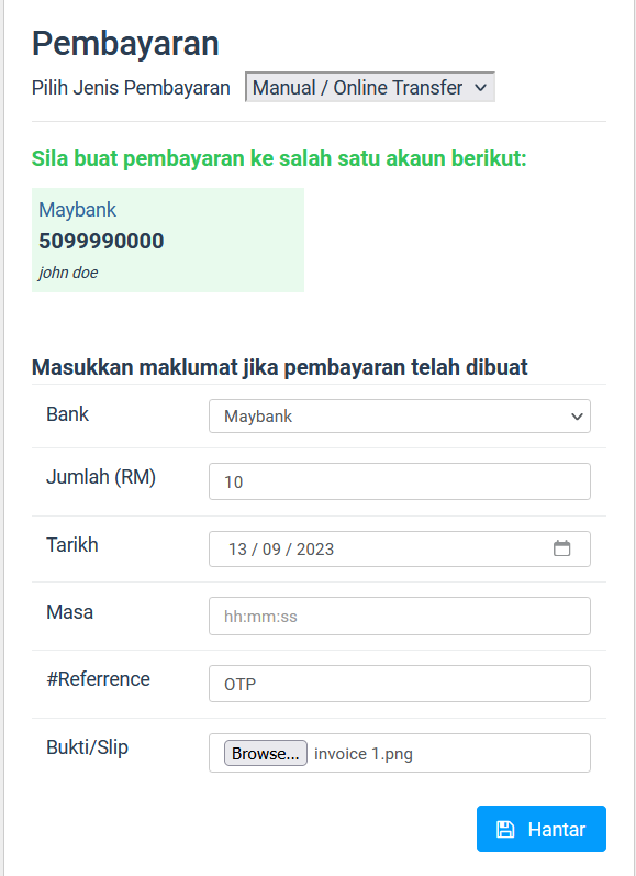 PEMBAYARAN 1